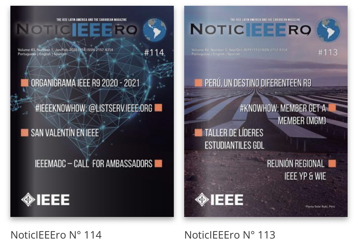 Ediciones NoticIEEEro N° 113 Y NoticIEEEro N° 114