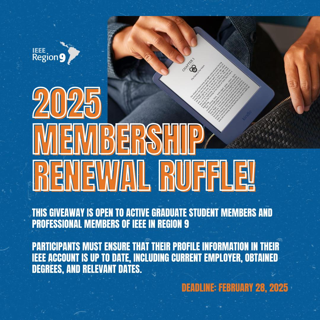 Renew Your IEEE Membership and Update Your Profile!